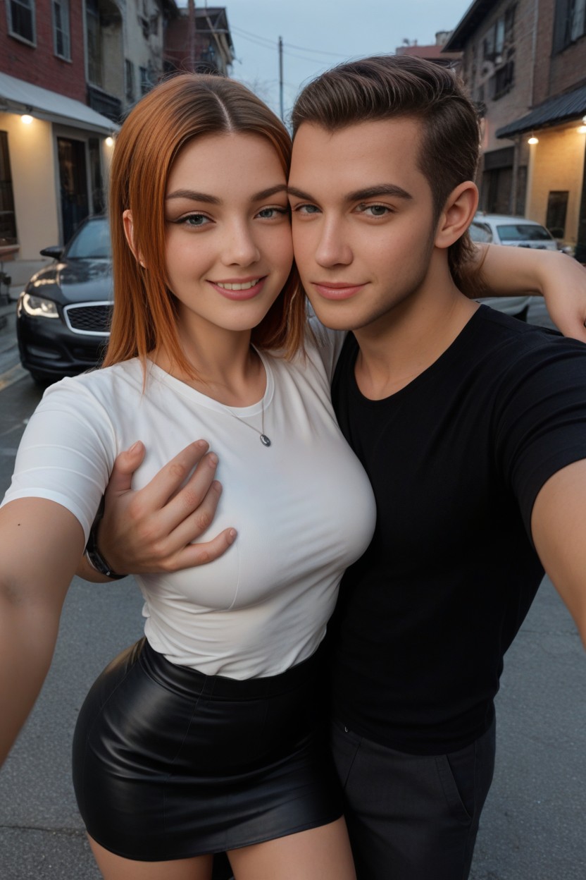 Kissing From Behind, Details, Cosplay AI Porn