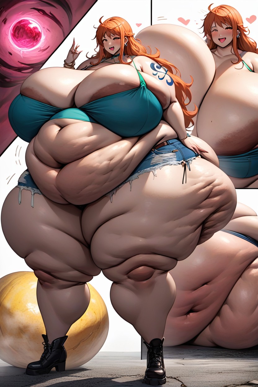 Múltiples Vistas, Turning Into A, Fat Gigantic Saggy Buttocks Porno BBW IA