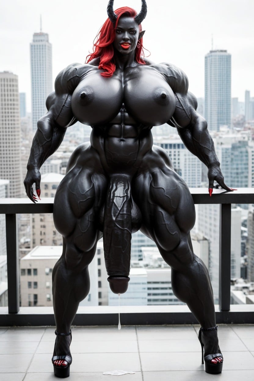 Venom Skin, Solo, 18+ Shemale AI Porn
