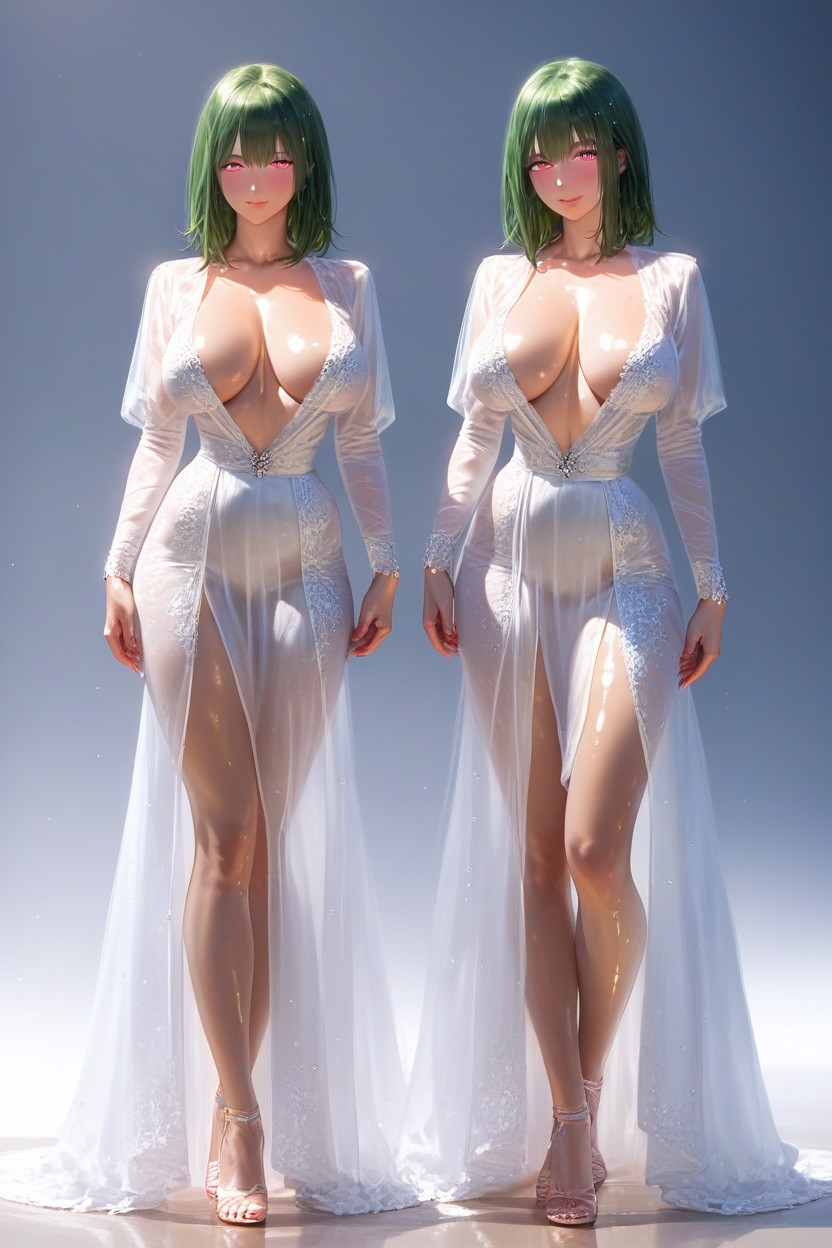 2 People, Extremely Realistic, Realistic Style AI Porn