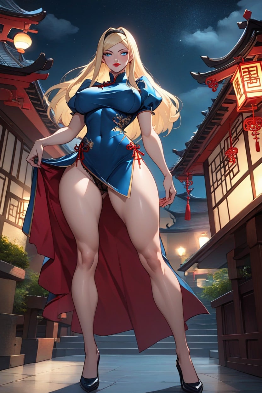 Looking At Viewer, Curvy, Blushing Hentai AI Porn