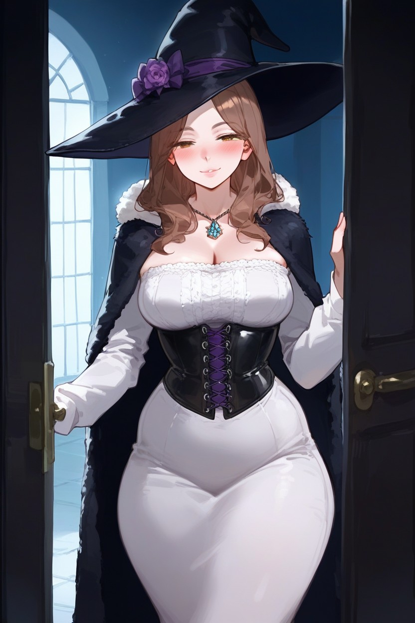 Smirk, Perfect Face, Higly Detailed Hentai AI Porn
