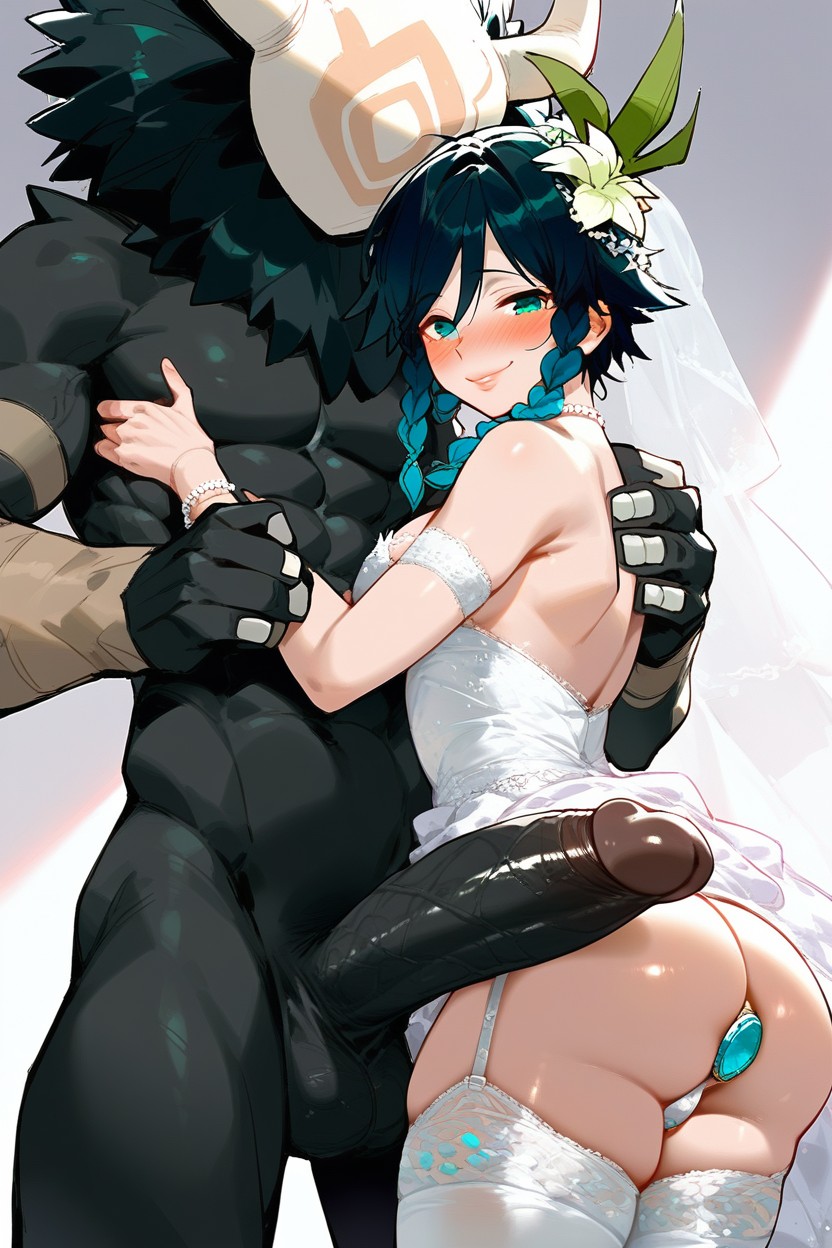 Ass, Vein Dick, Plump Lips Hentai AI Porn