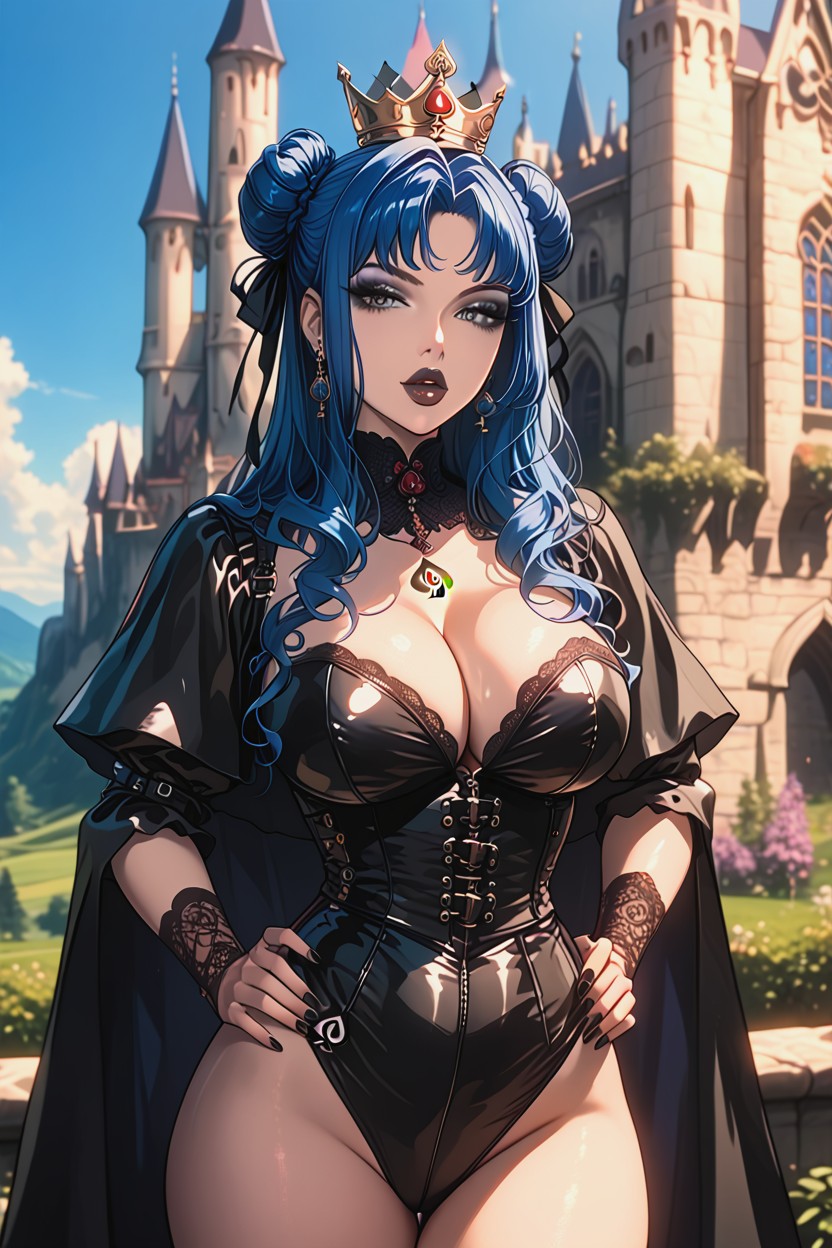 Castle, Provocative, Depth Of Field Hentai AI Porn