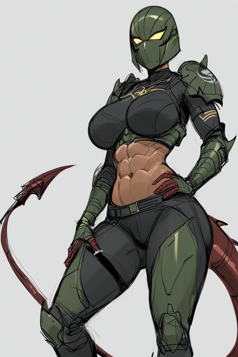 18+, Scorpion Sting, Sketch Hentai AI Porn