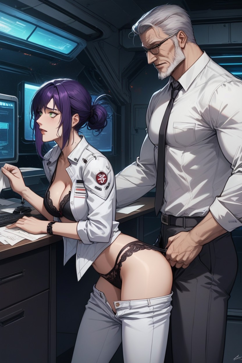 Close Up, 20+, Robot Hand On Woman Wrist AI Porn