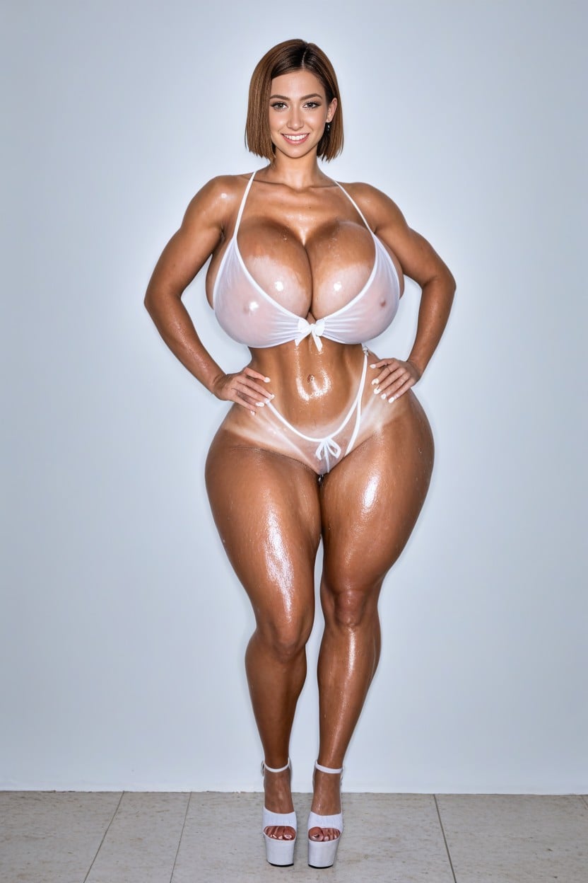 Breast Expansion, Award Winning Photo, Super Waist AI Porn