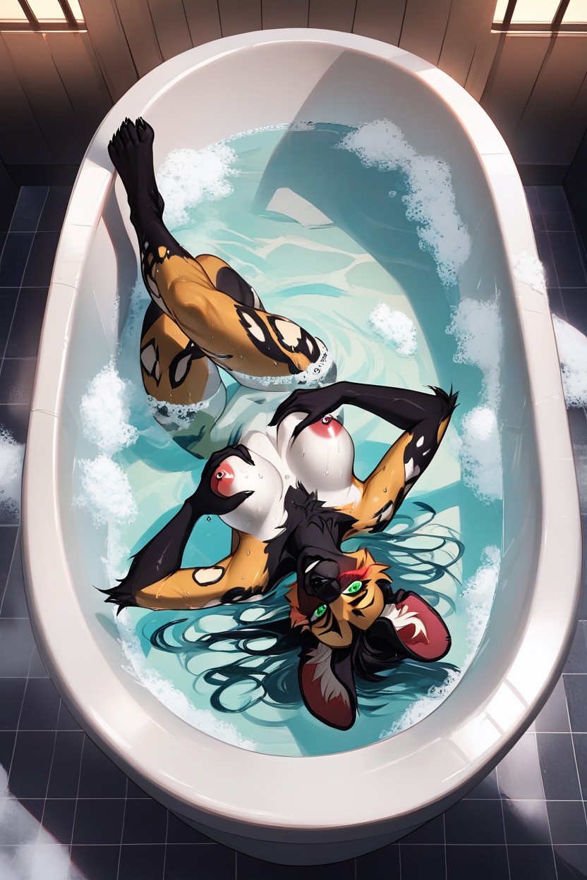 Mostly In Water, Big Floppy Ears, Penthouse Furry AI Porn