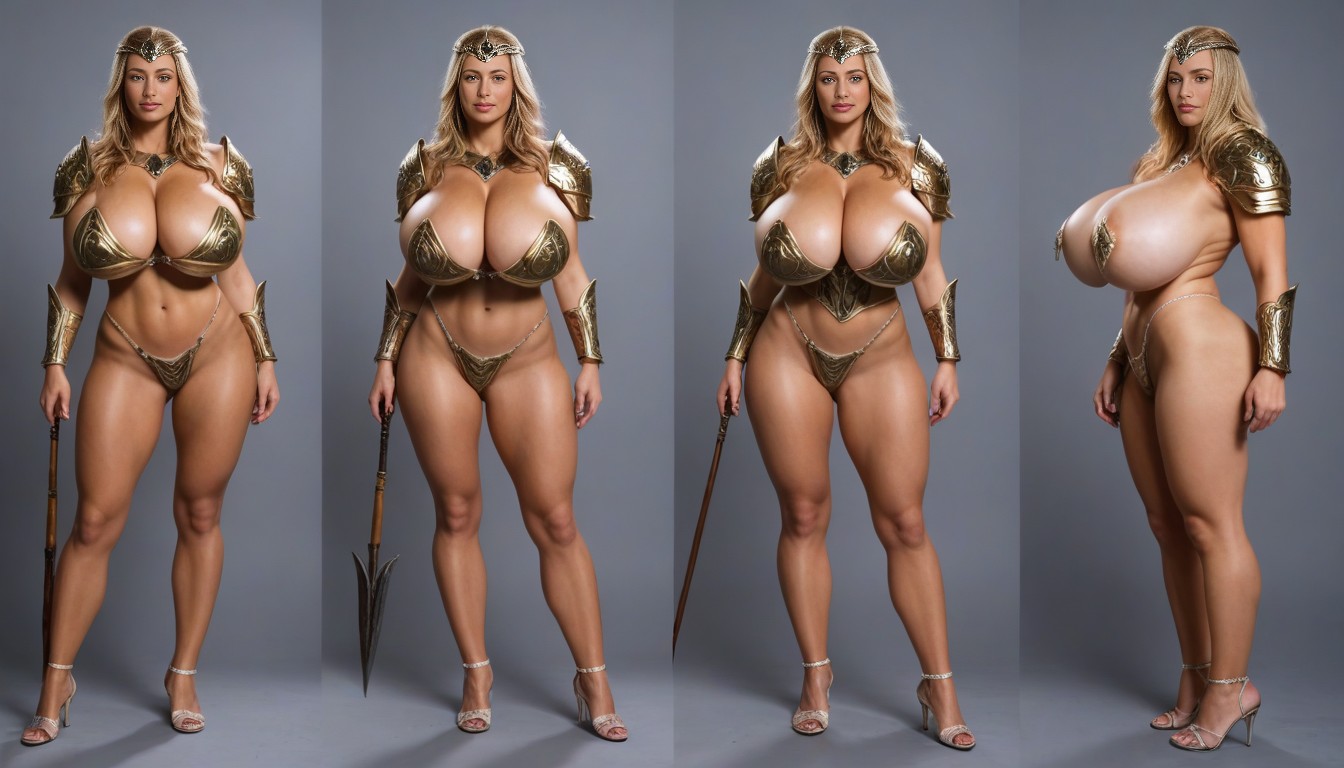 Showing Breasts, Appearing Confident Highly Detailed, And Perfect Symmetry Realistic AI Porn