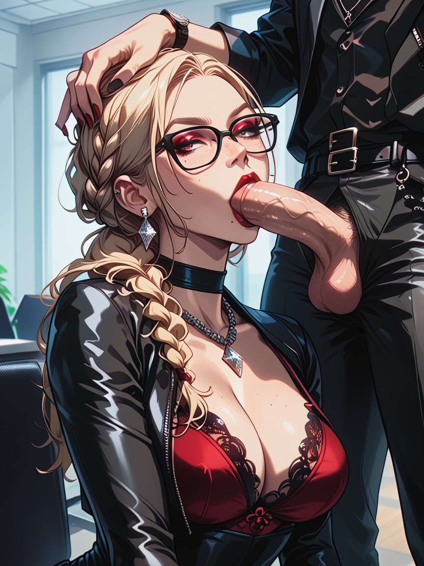 Big Cock, Diamond Necklace, Exposed Cock AI Porn
