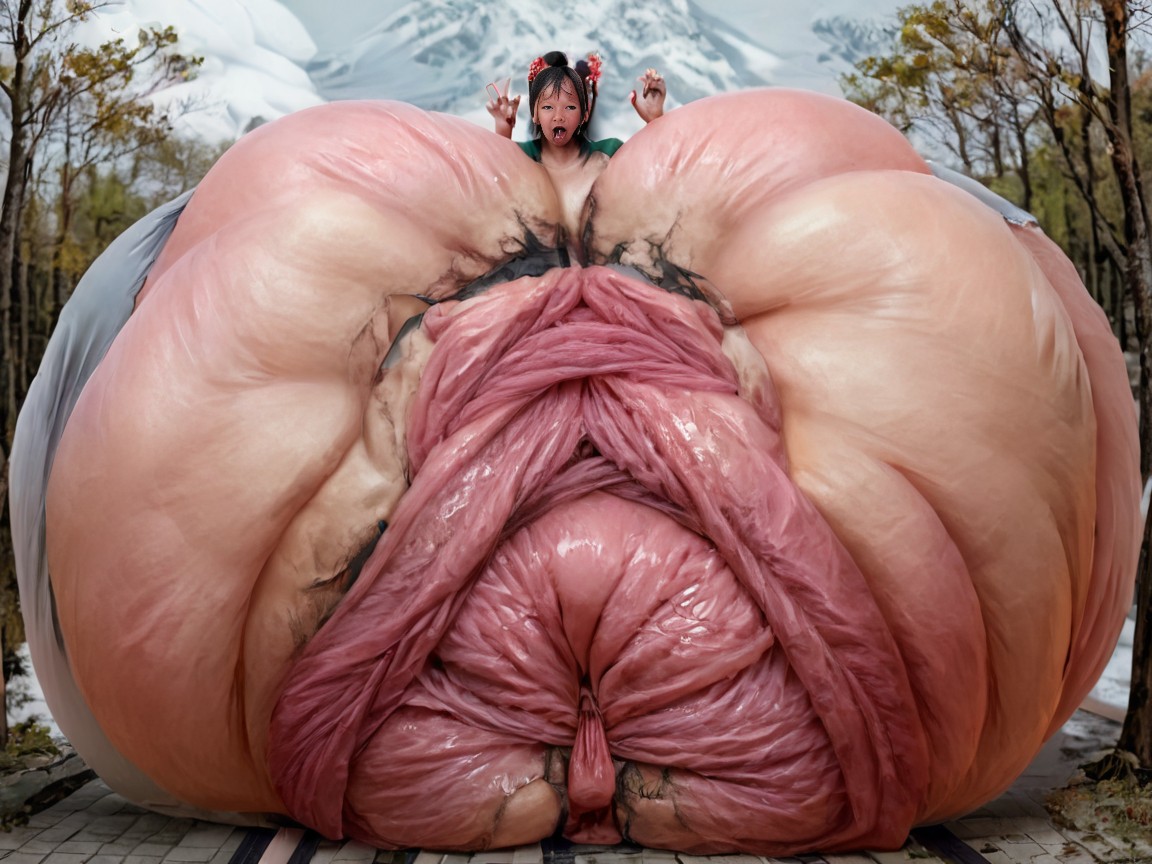 Filled Up With Giant Pussy, Naked, Hyper Pussy AI Porn