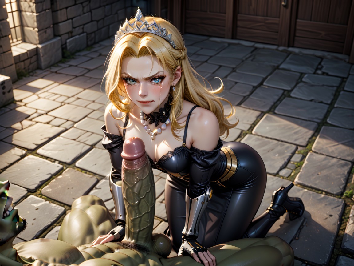 Intense Stair Hating, Hands Gripping Cock, Robotic Enhanced Clothing Hentai AI Porn