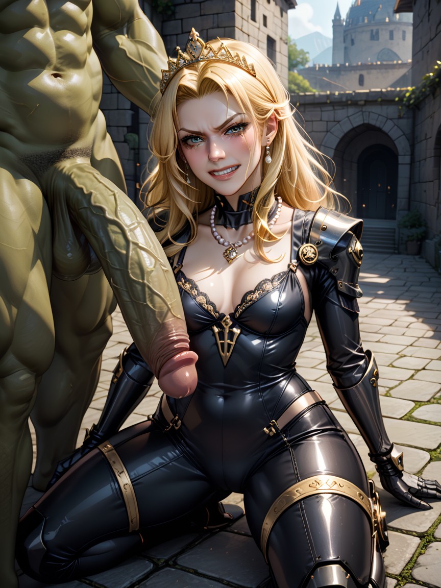 Full-face Blush, Cheating Robotics Technology Fantasy World, Pronebone Hentai AI Porn