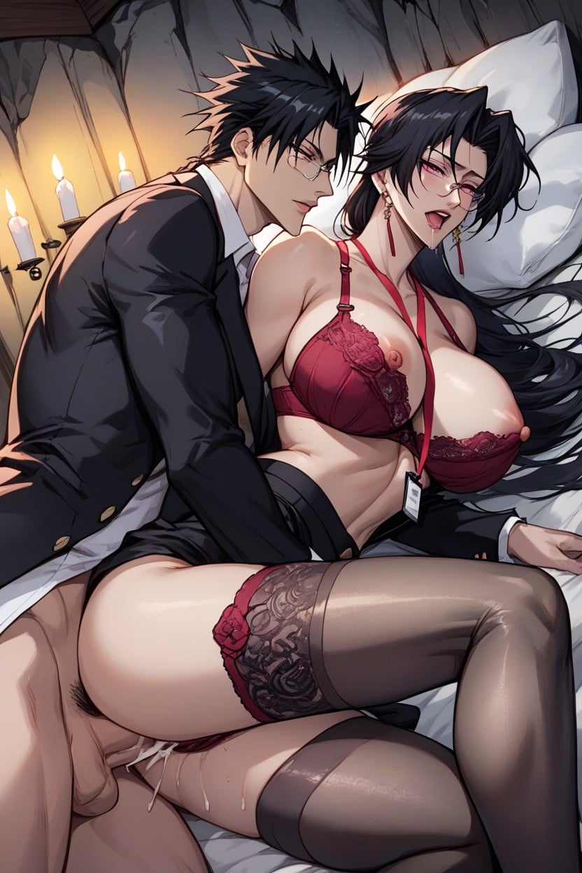 Cave, The Uniform Fabric Looks, Eyes Open Hentai AI Porn