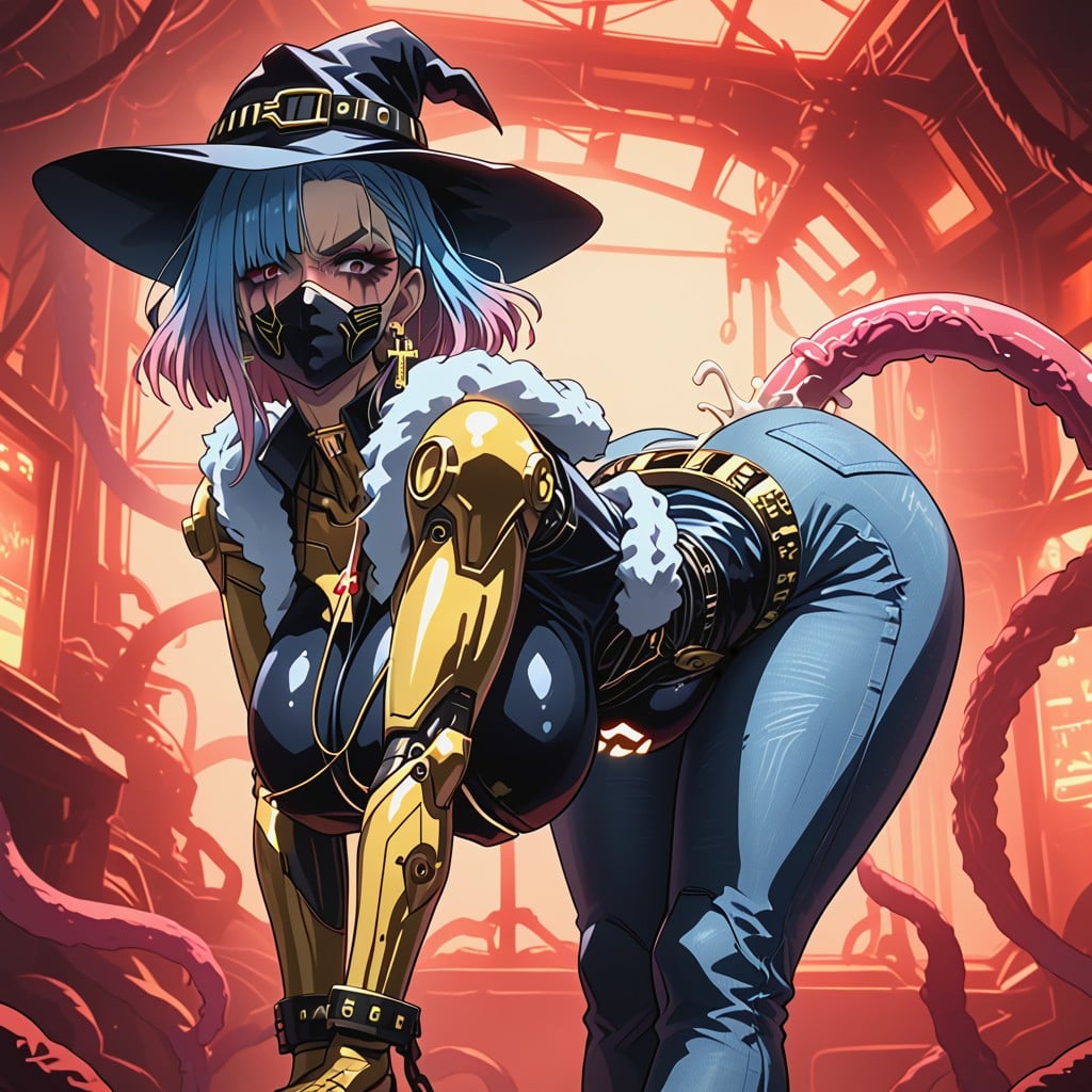 Diagonal On All Fours Bulldog Posture, Attack On Titans Art Style, Water Installed Supply Pump Hentai AI Porn