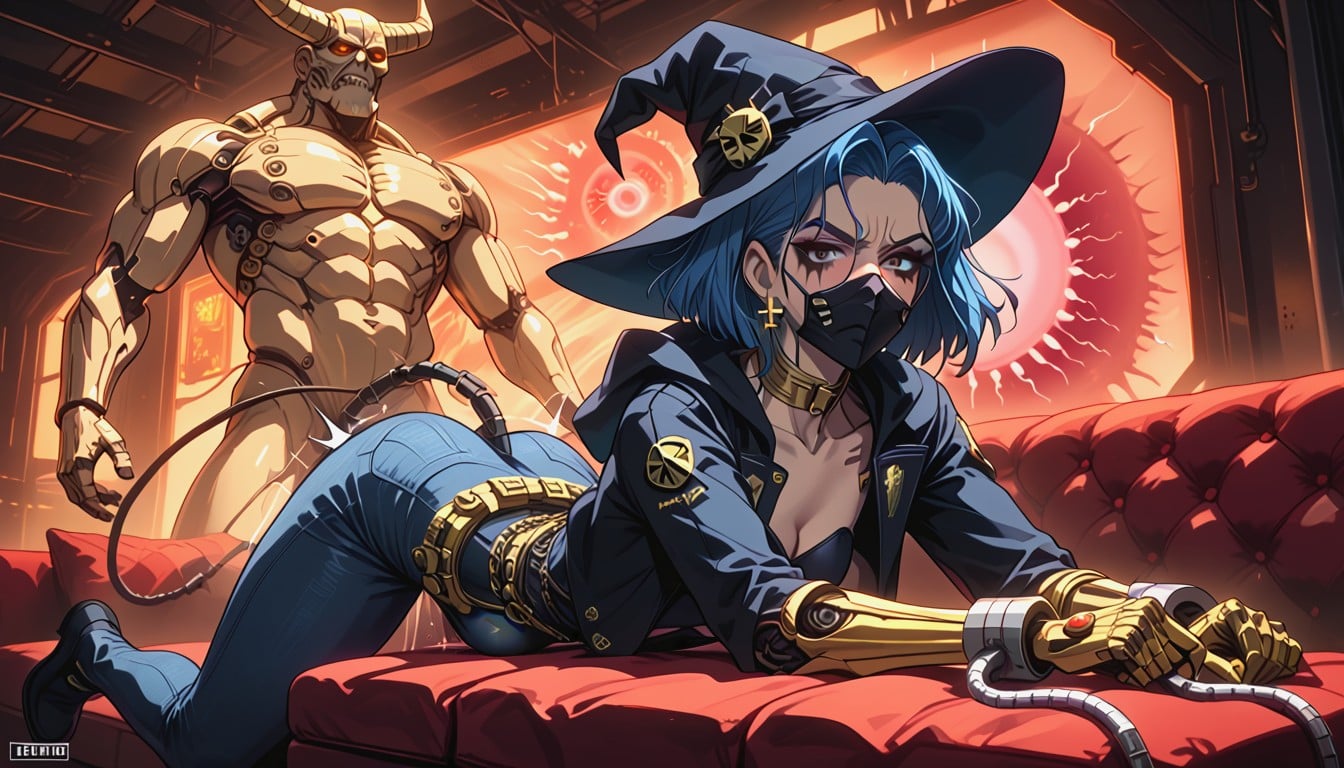 Water Tubes Purifier, Cybernetic Suit, Pronebone Hentai AI Porn