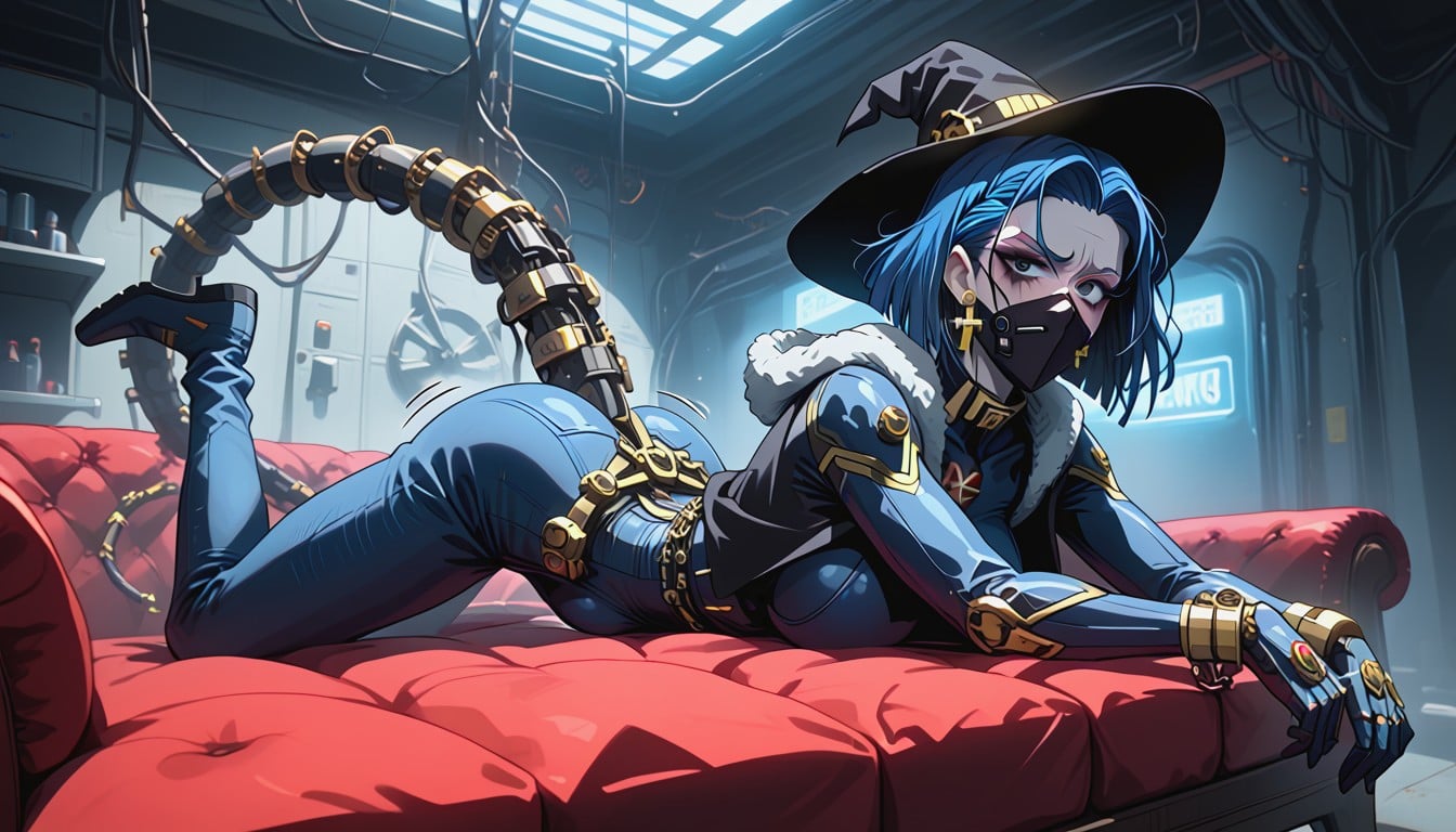 Pixie Cut, Gigantic, Arms Crossed Hentai AI Porn