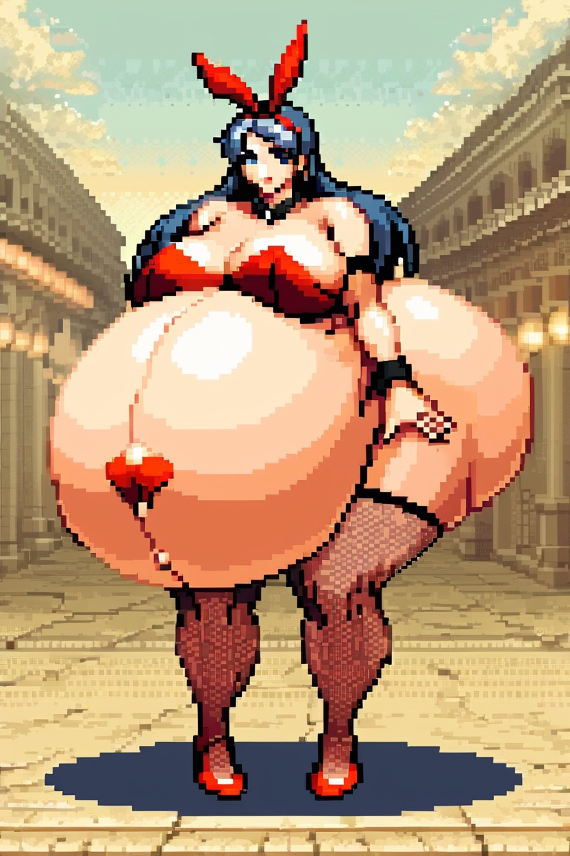 Gigantic Ass, Fake Ass, White Skin AI Porn