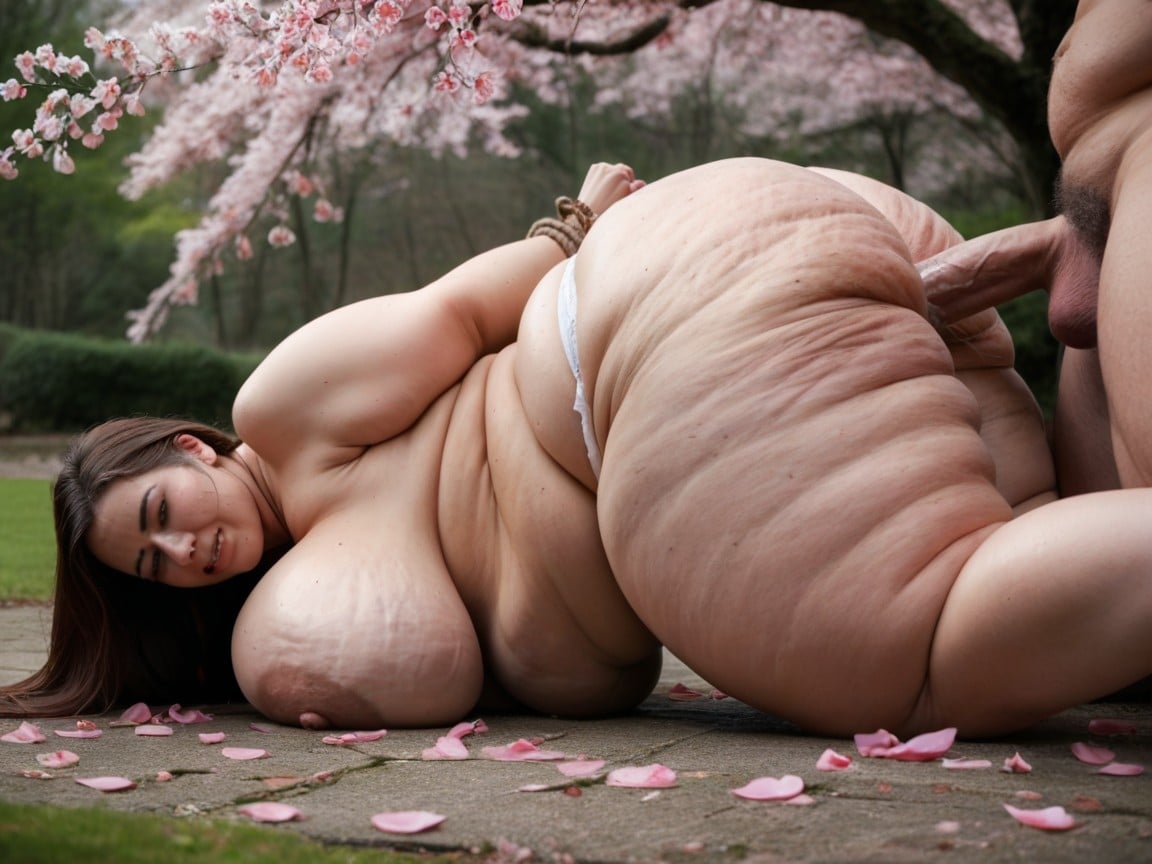 Leg Fat, Hyper Obese Legs, Orgasm BBW AI Porn