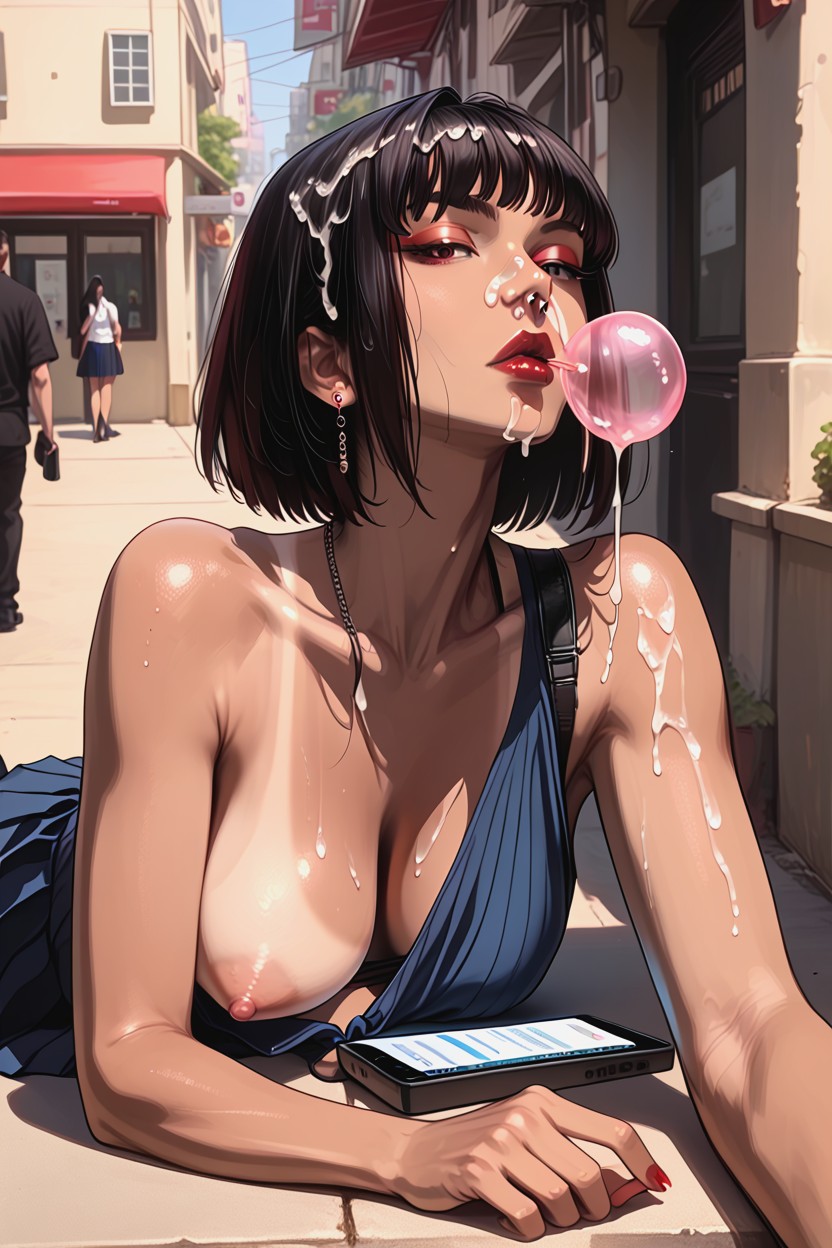18+, Expressionless, Full Body View AI Porn