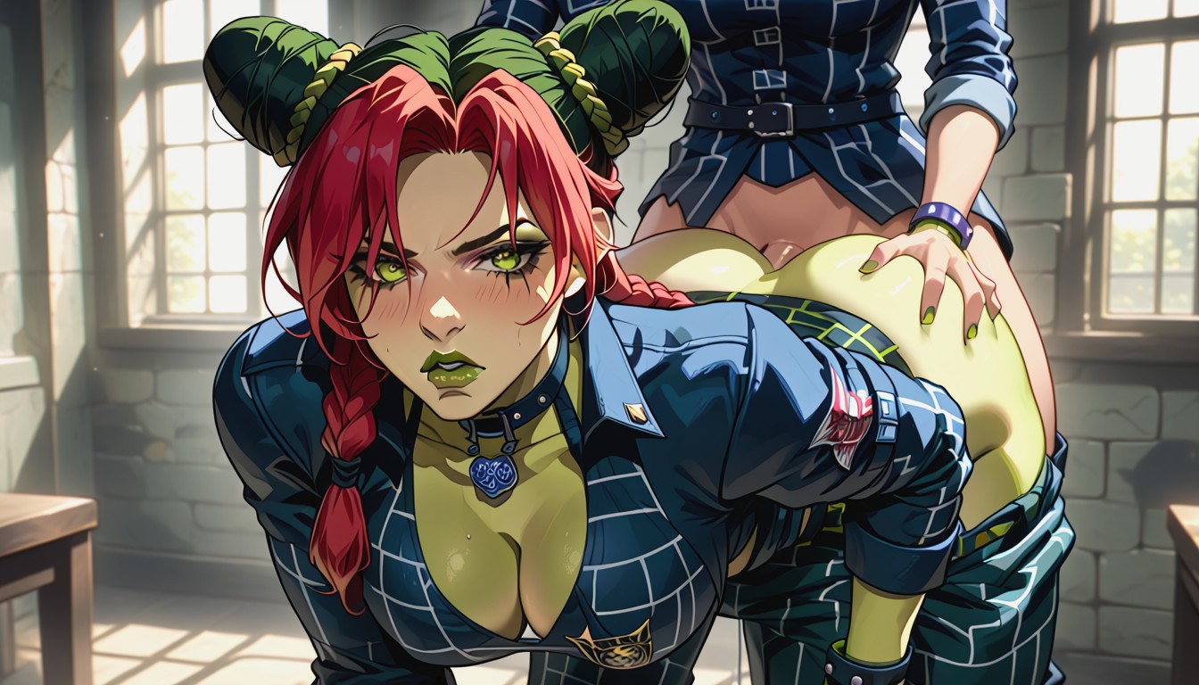 Front View, Makima From Chainsaw Man, Großer Po Hentai KI Porno