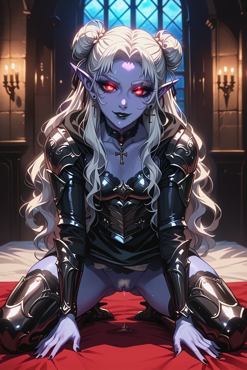 Armored Dress, Pussy Juice, Elf Porno IA Hentai