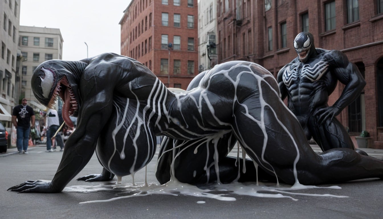 Two Venom, Venom Tensticle, Cum AI Porn