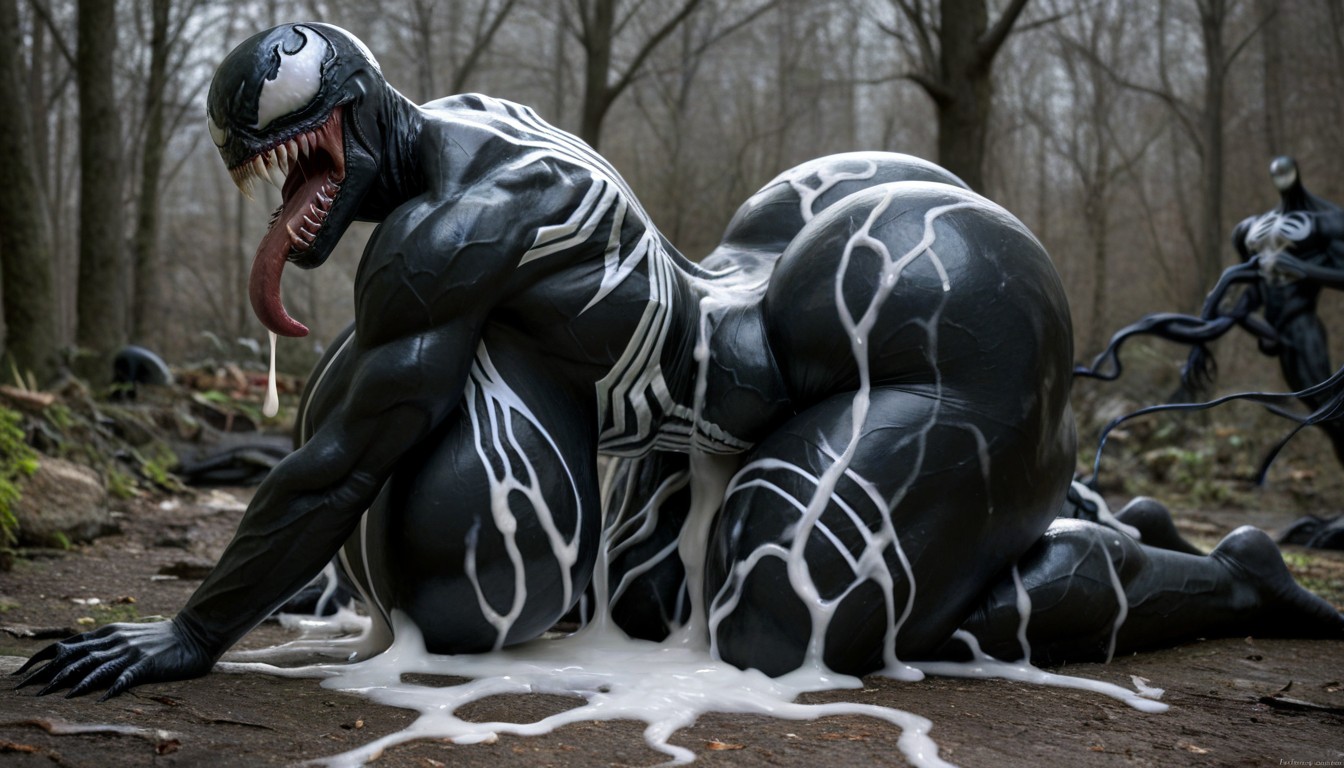 Cum, Claws, Venom Porno IA