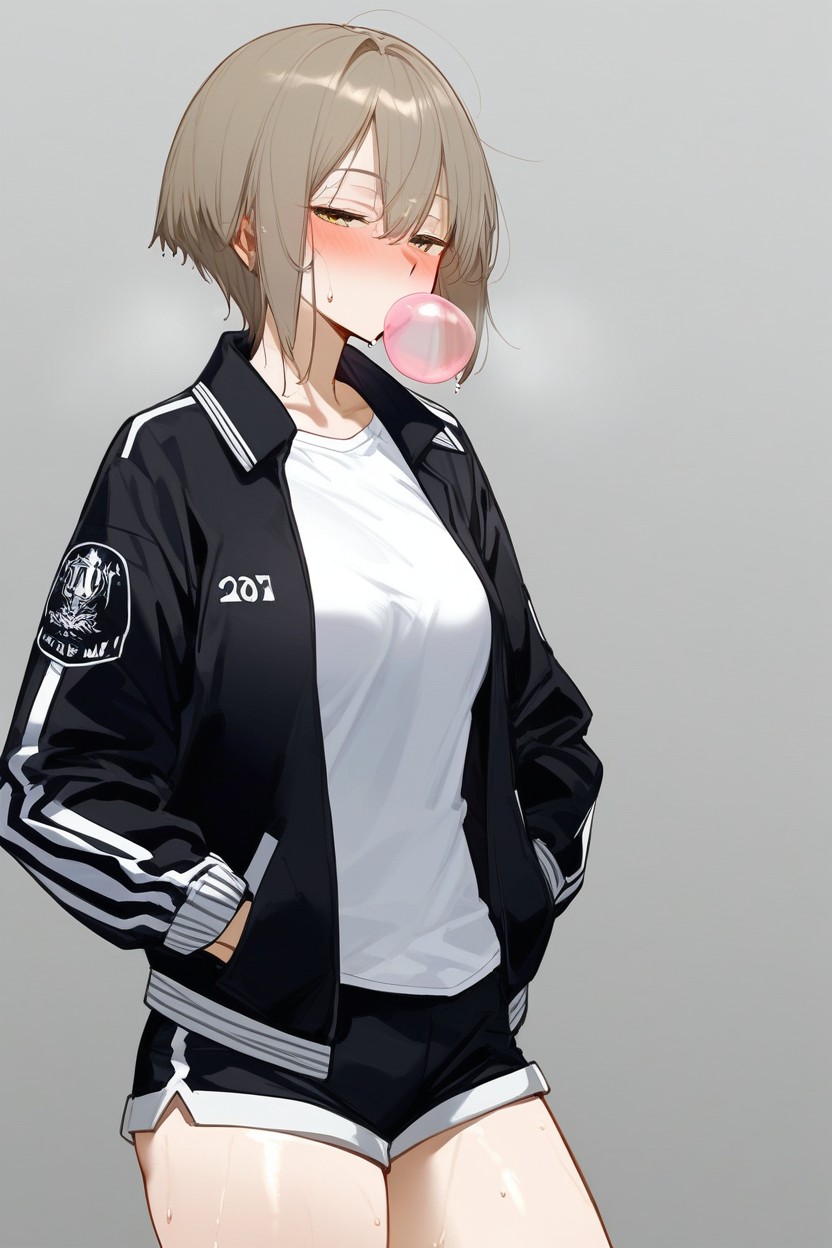 Sleepy Eyes, Woman, Blush Hentai AI Porn