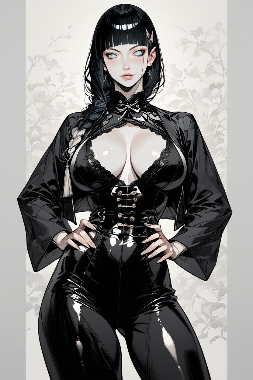 Perfect Anatomy, Light Blue Eyes, Seductive Hentai IA
