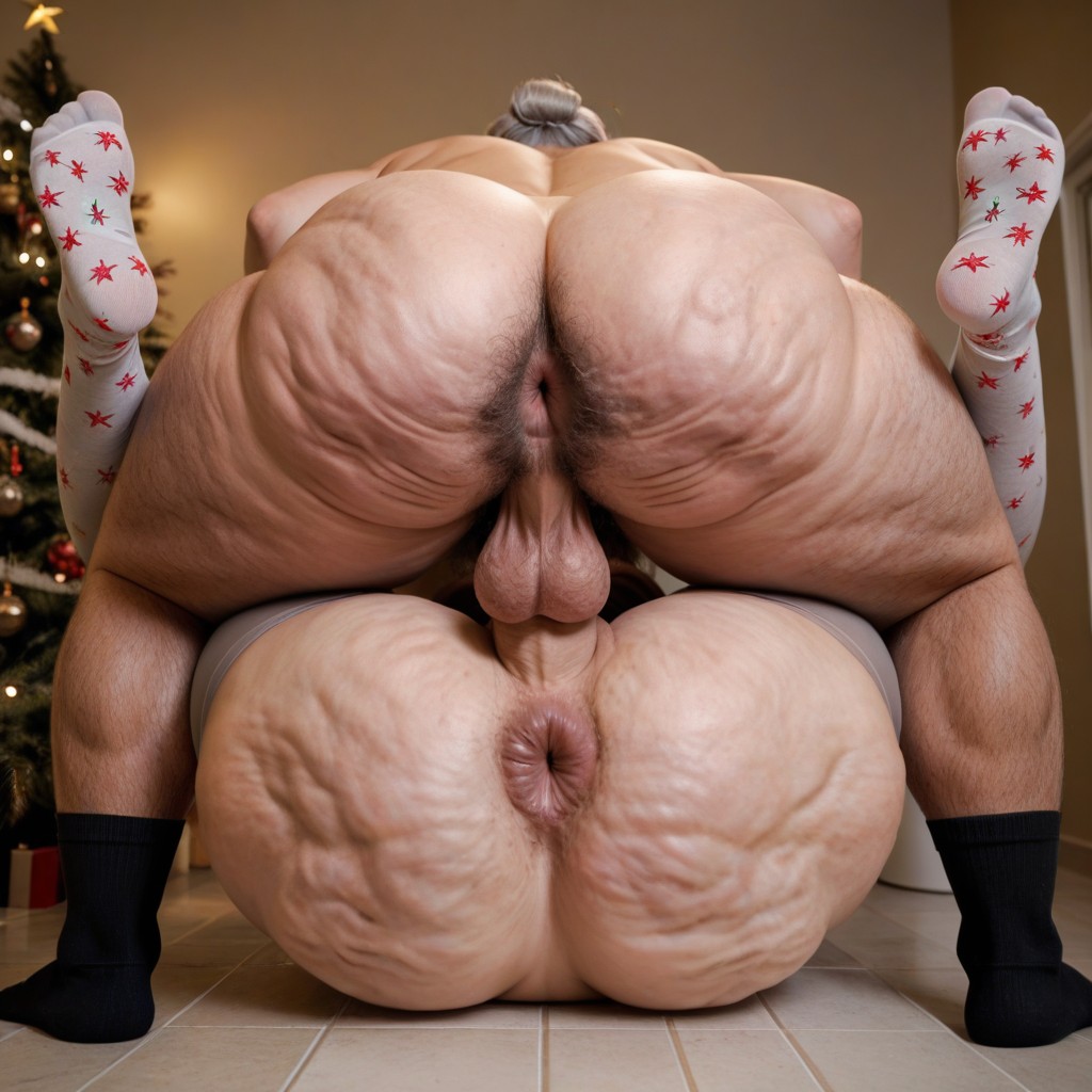 美國人, 雙人圖, Hairy Legs 人妖AI黃片