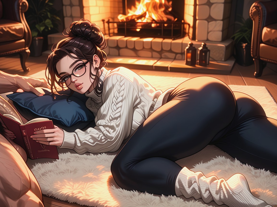 Massive Cock, Reading, Medium Ass AI Porn