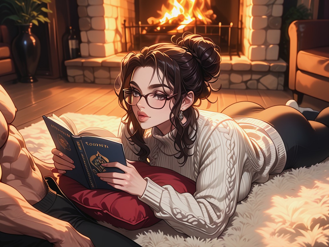 Medium Breasts, Cozy, Pillow AI Porn