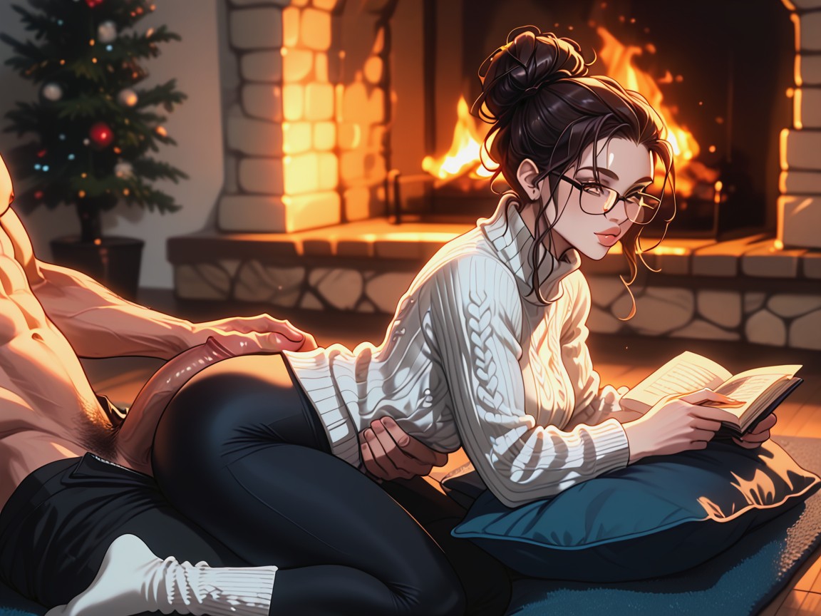 Assjob, Wool Socks, Cozy Blanket AI Porn