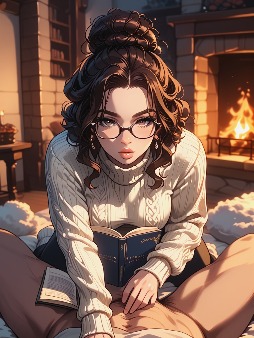 Cowgirl, Tall, Night AI Porn
