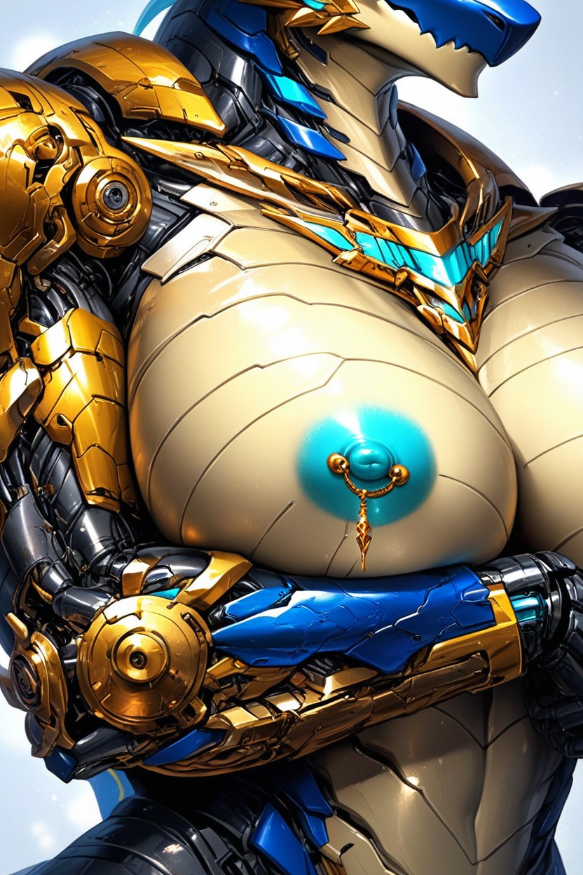 Natural Boobs, Close-up Of The Nipples, Ultra Nipples Focus Furry AI Porn