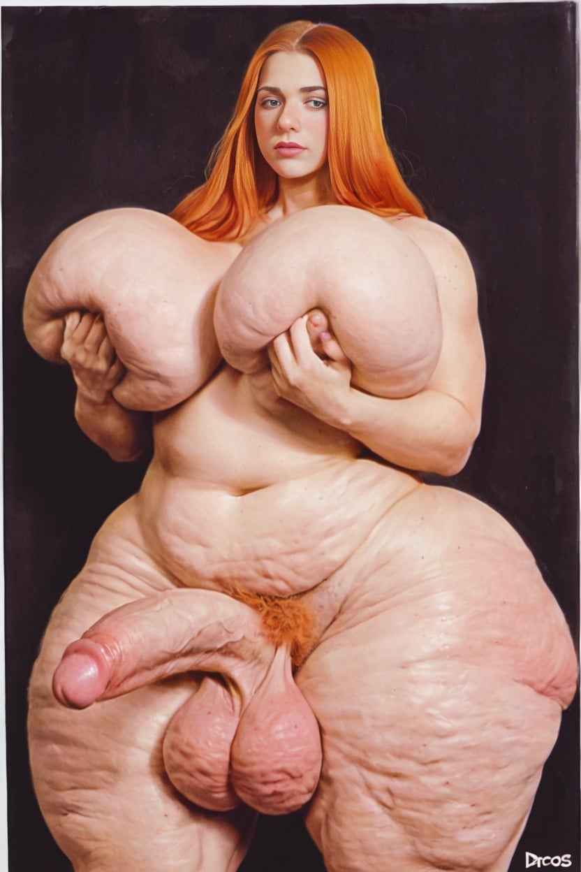 Huge Futanari Cock, Ultra High Resolution, Randalin Figure AI Porn