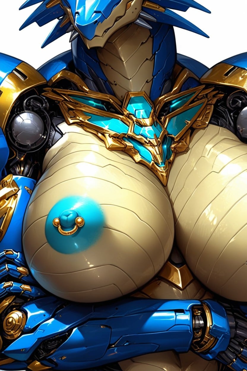 Mecha Dragon Skin, Anatomically Correct, Mecha Dragon Scales Furry AI Porn