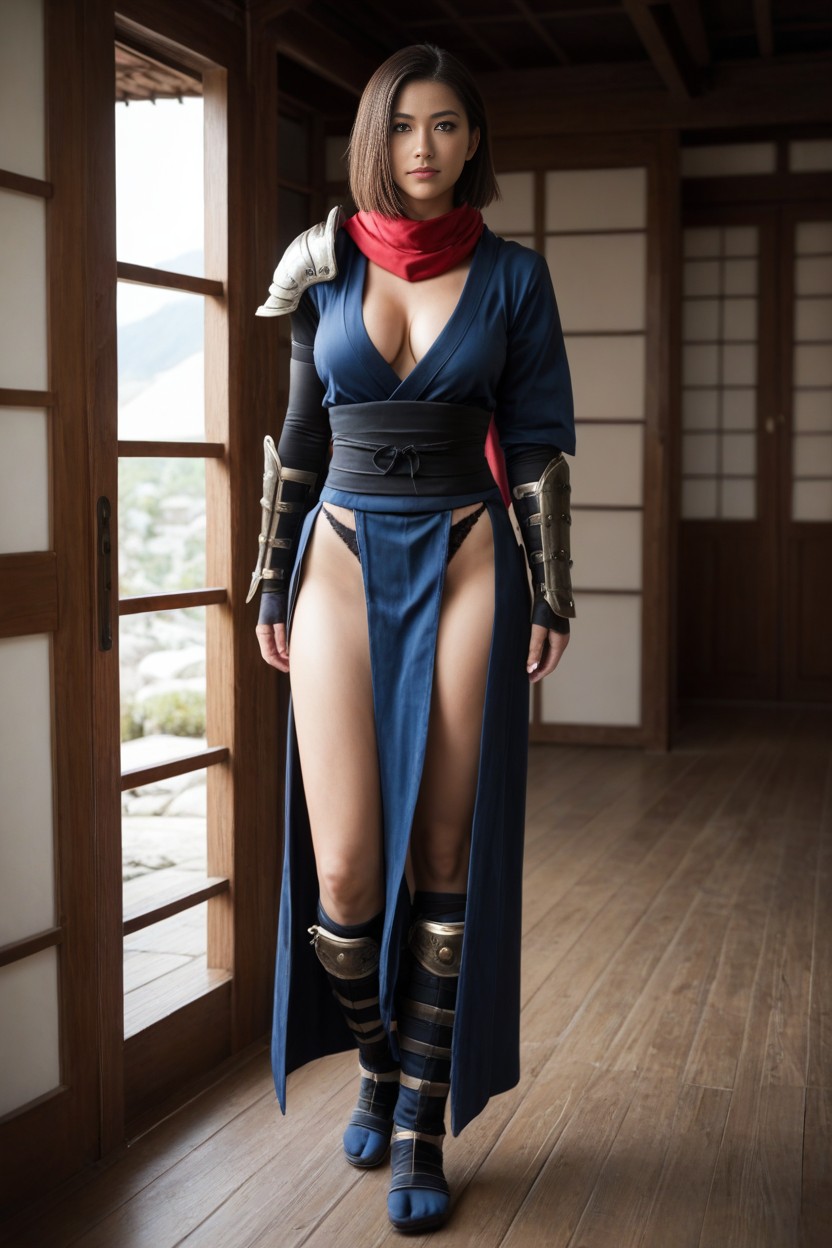 Front View, Medium Ass, Arm Guards AI Porn