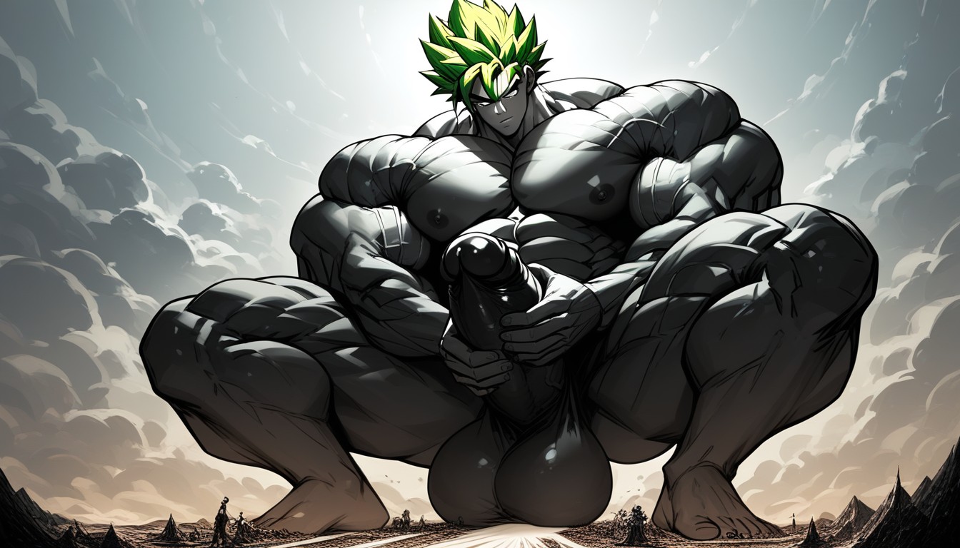 Green Hair, Macro, Erection AI同性戀黃片