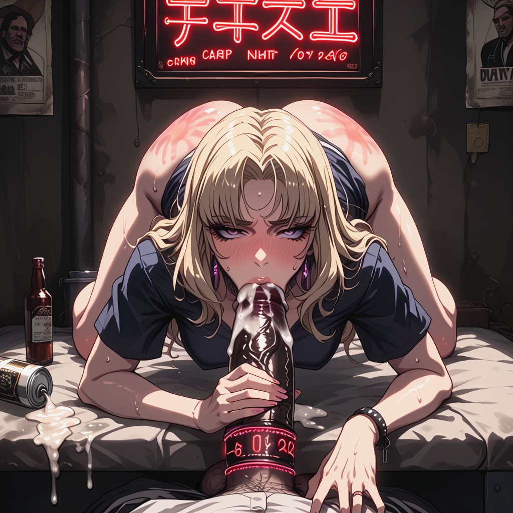 Warning Signs Hologram Warnings Pop Ups, Outrageous Clothing Accuracy, Cum String Eruptions Hentai AI Porn