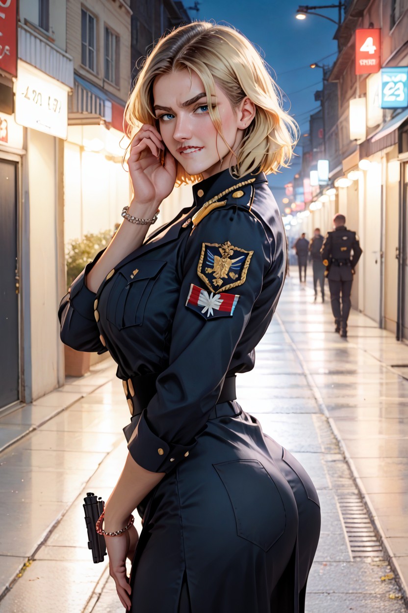 20+, German Soldier Woman, Hdr AI Porn