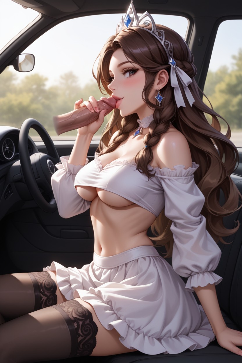 Kind Smile, Night, Serena From Pokemon AI Porn