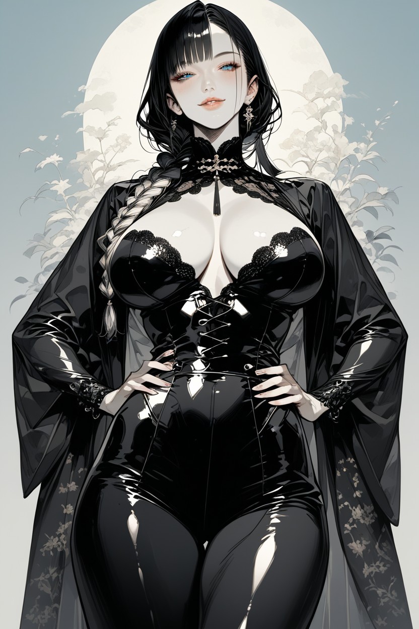 Detailed Eyes, Long Legs, Glad Hentai IA