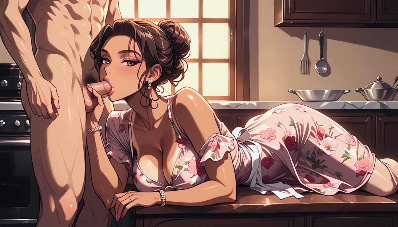 Spitroast, Bikini Tan Lines, Cleavage AI Porn