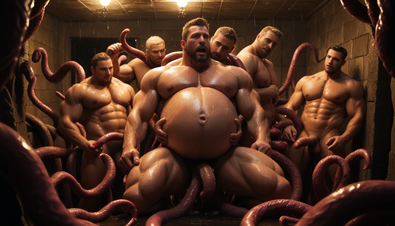 Multiple Tentacles, Naked, 特寫照片 AI同性戀黃片