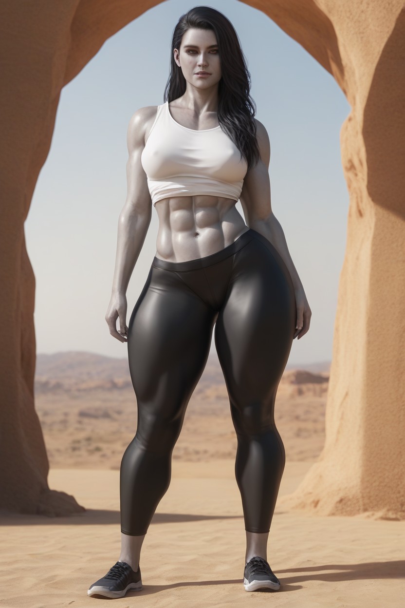 Pale Skin, Full Body, Full Body AI Porn
