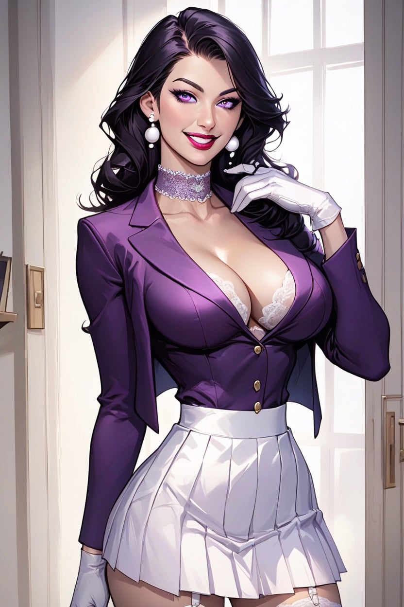 Large Breasts, Eyeliner, Wasp Waist Hentai AI Porn