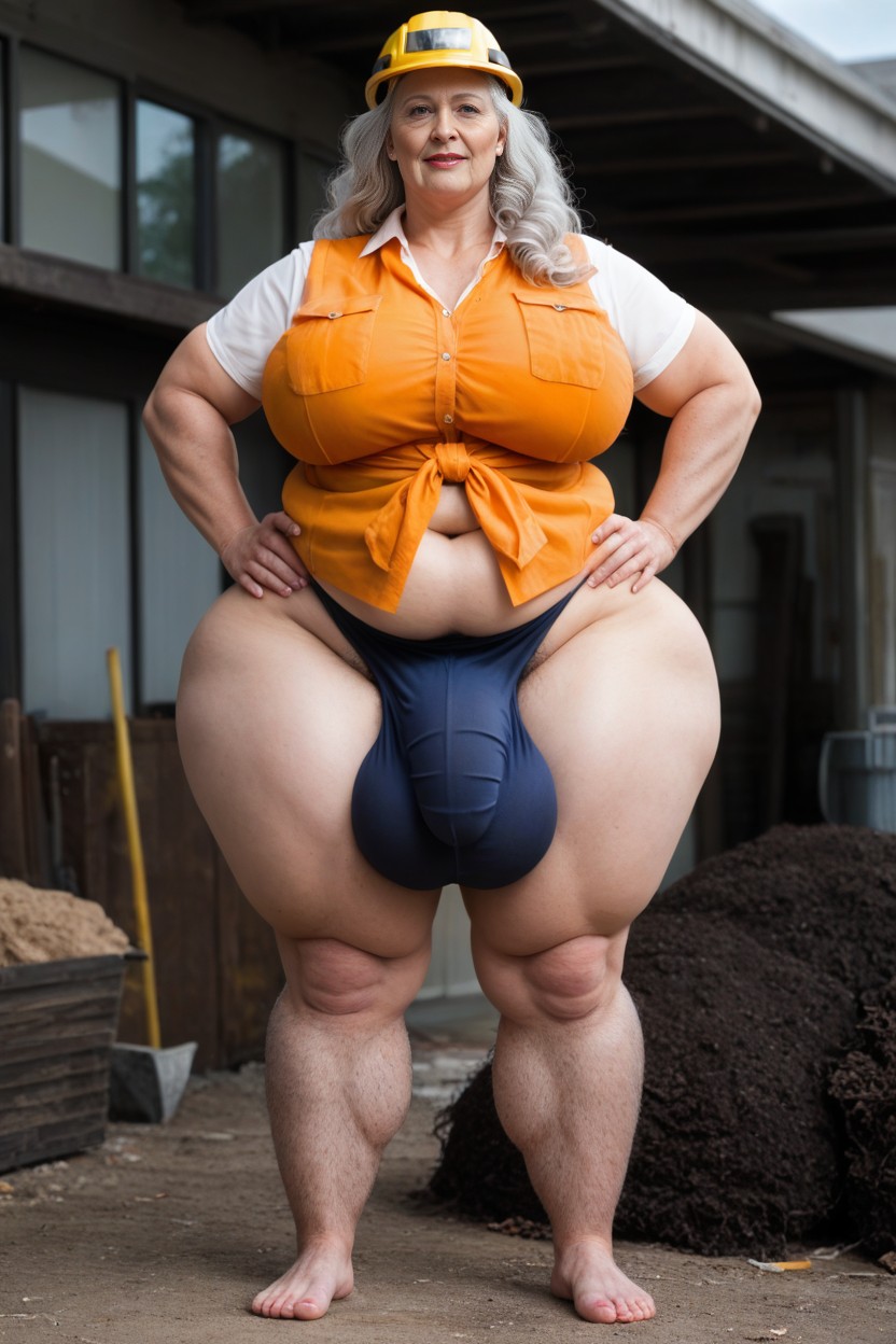 Plump Lips, Cargo Pants, Long Length AI Porn