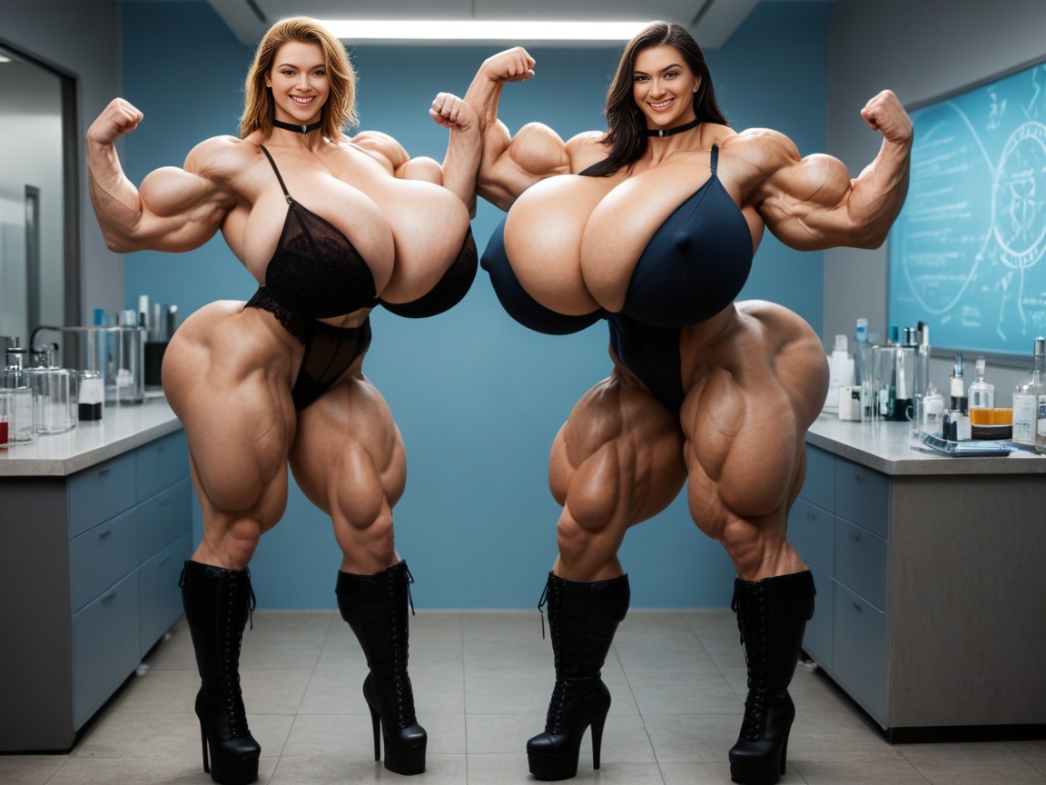 Knee High Boots, Full Body, Thick Thighs AI Porn